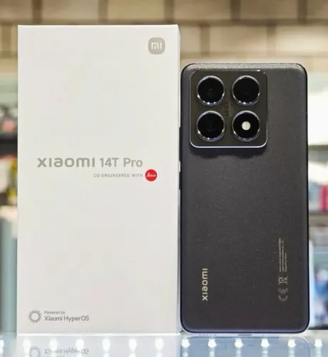 Celular Novo Lacrado - Xiaomi 14T Pro - 512/12 Versão GLOBAL - Preto + Entrega Grátis 