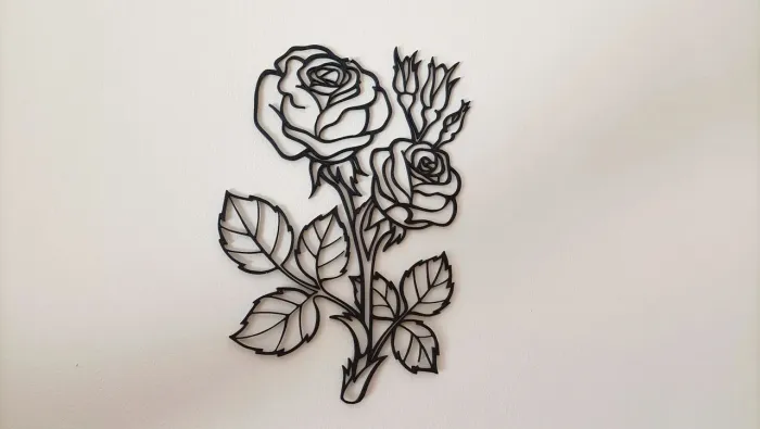 Rosas - Quadro para parede - decoração de parede