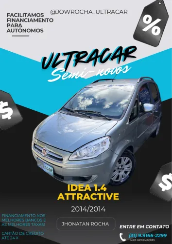 Fiat Idea Attractive 1.4 Fire Flex 8V 5P 2014