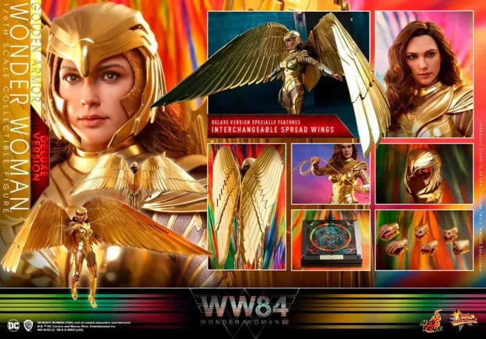 Mulher maravilha Golden Arme deluxe 