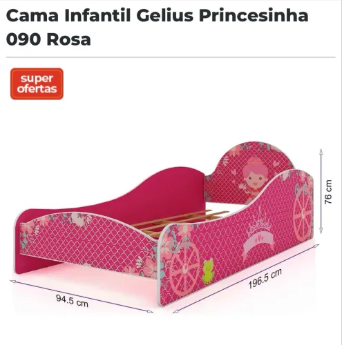 Cama infantil menina