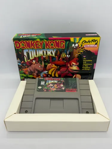 Cartucho Super Nintendo Donkey Kong Country Original