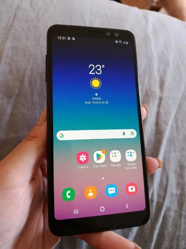 Celular Samsung A8 novinho