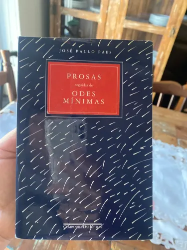 Livro usado - Prosas seguidas de Odes Mínimas | José Paulo Paes