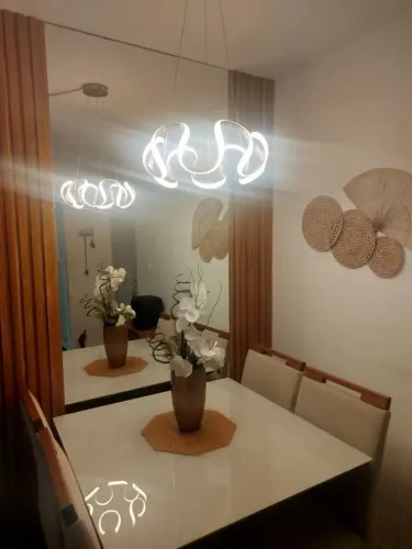 Lustre Seminovo!!! Três tons de cores,branca, média e quente (amarela)