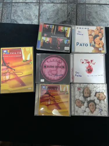 Kit Pato Fu - colecionadores 6 cds mais dvd grátis 