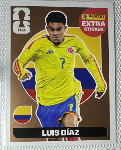 Figurinha Legend Luis diaz bronze