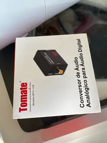 ? Conversor de Áudio Digital para Analógico - Novo na Caixa