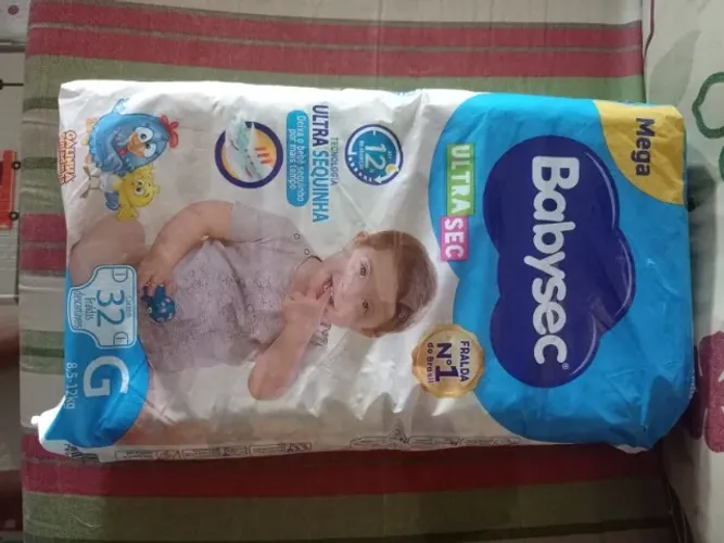 fralda babysec ultrasec g 32u