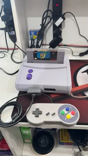 Super Nintendo baby + super Mario original