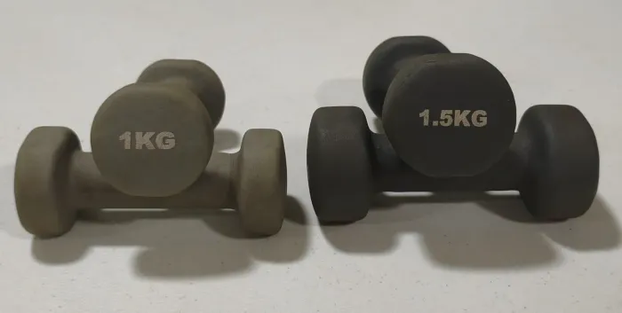 Kit 4 alteres 1 kg e 1,5 kg