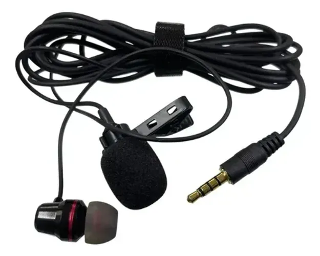 Fone de ouvido com microfone de lapela - MH19A2B