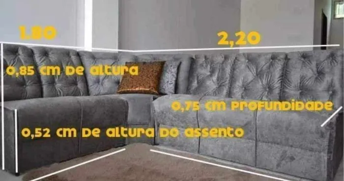 SOFÁS DE CANTO PREÇO DE FÁBRICA