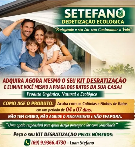 Dedetização ecológica 