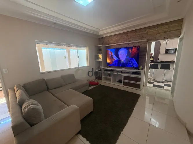 Casa residencial à venda no Grande Horizonte, em Uberaba, com 3 quartos e espaço gourmet