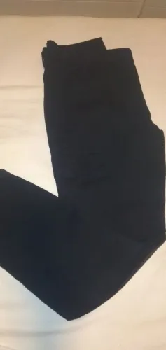 Calça tecido hipstop preta masculina 44