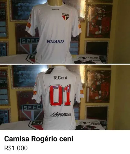 Camisa Rogério ceni treino 