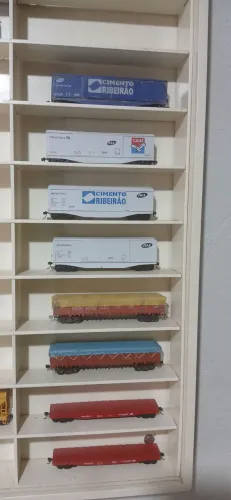 Lote de vagões escala HO