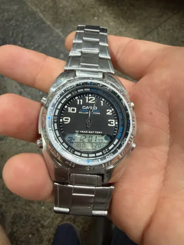 Relógio Casio Fishing Gear AMW-700