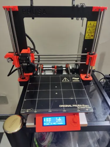 Impressora 3D Prusa MK2.5 ORIGINAL -QUALIDADE- Nivelamento Automático PRONTO USO!