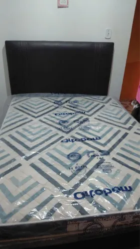 Cama de casal Ortobom