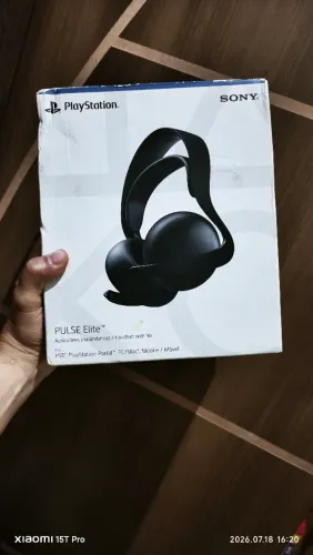 Vende novo lacrado cor preta PlayStation Fone De Ouvido Sem Fio Pulse Elite<br>