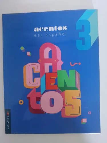 Livro de Espanhol- Acentos 3 (com pouco uso)
