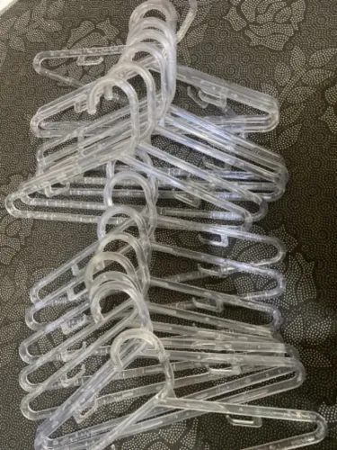 100 cabides acrílico infantil