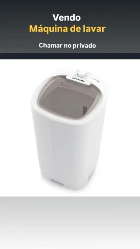 Máquina lavadoura de roupa