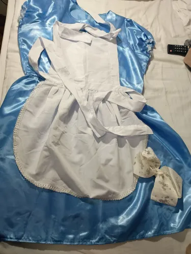 Vestido da Alice no país das maravilhas Tam.p