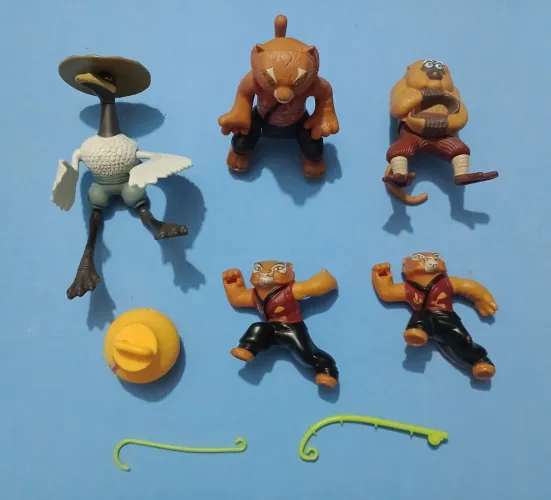 Lote Figuras Kung Fu Panda McDonald's