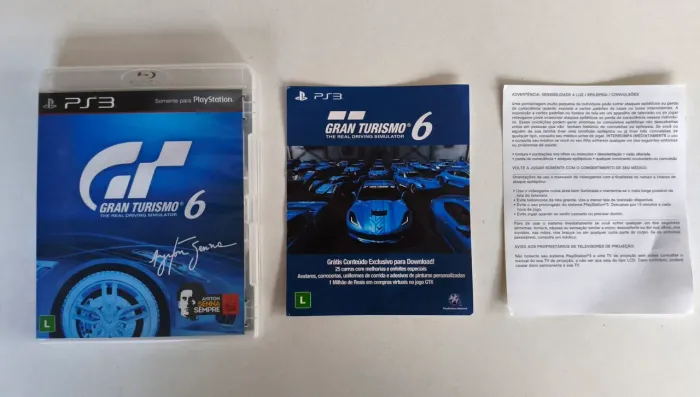 Jogo Gran Turismo 6 PlayStation 3