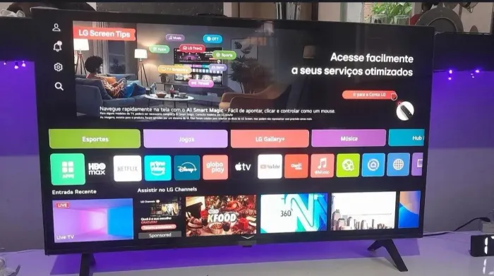 SmartTV 43 polegadas LG 4K