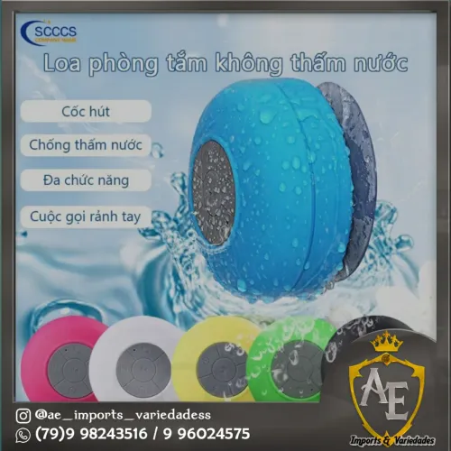 Mini caixa Som bluetooth aprova d'água