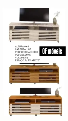 Rack Tv até 75