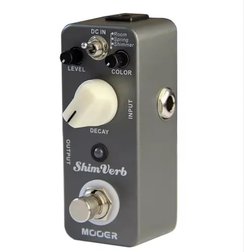 Pedal guitarra reverb Shimverb Mooer mini