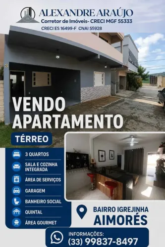 Apartamento a venda em Aimorés MG