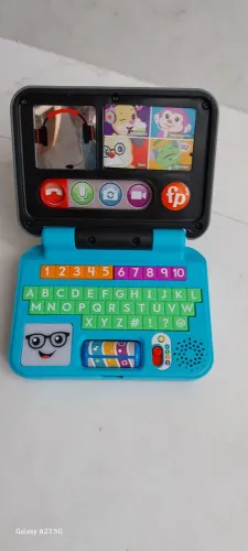 Brinquedo laptop fisher price