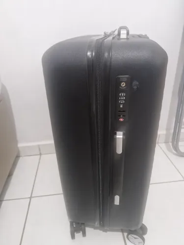 Mala de viagem grande cadeado embutido