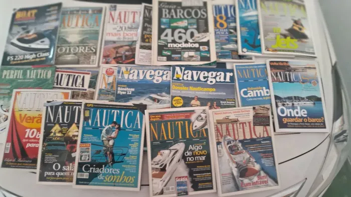 Revistas náuticas modelos e construção barcos