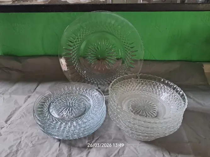 Conjunto de Louças Marinex Transparente