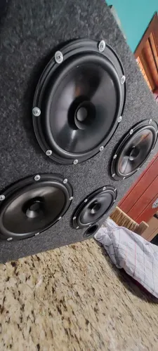 Caixa de som passiva com 4 de 6 polegadas da Bomber
