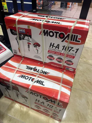 Guincho de coluna de 100 até 1000kg uso contínuo - Motomil (Novo)