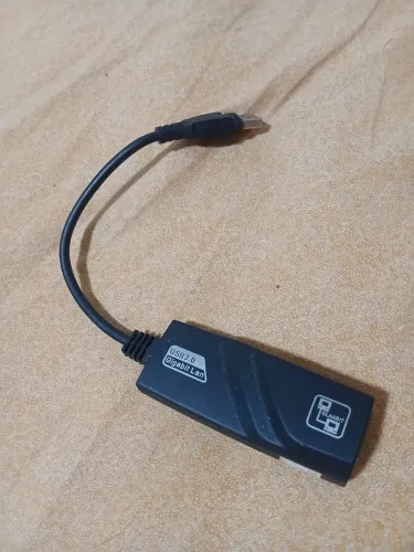 USB ETHERNET adaptor de 300mb/s (fast) para conexões de ate 1gb - 40rs