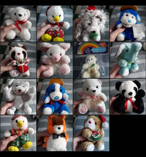 Lote com 15 pelúcias FAVOR LER A DESCRIÇÃO!