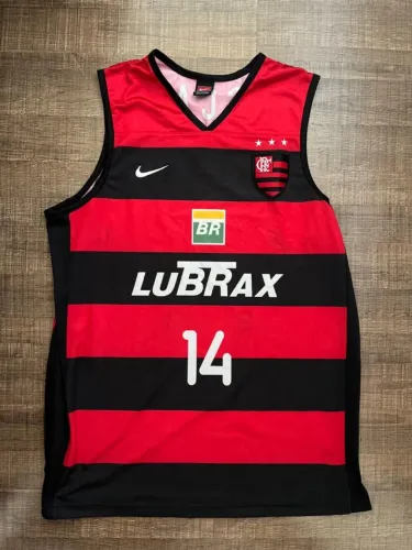 Regata Rara Flamengo Oscar Schmidt Tam G - Edição de Colecionador