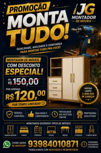 JG MONTADOR DE MÓVEIS