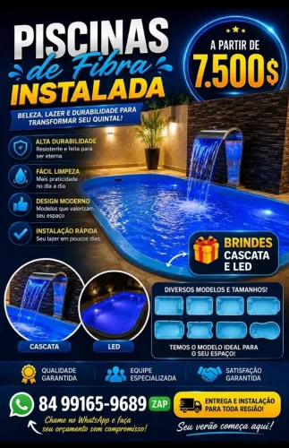Piscina sob encomenda