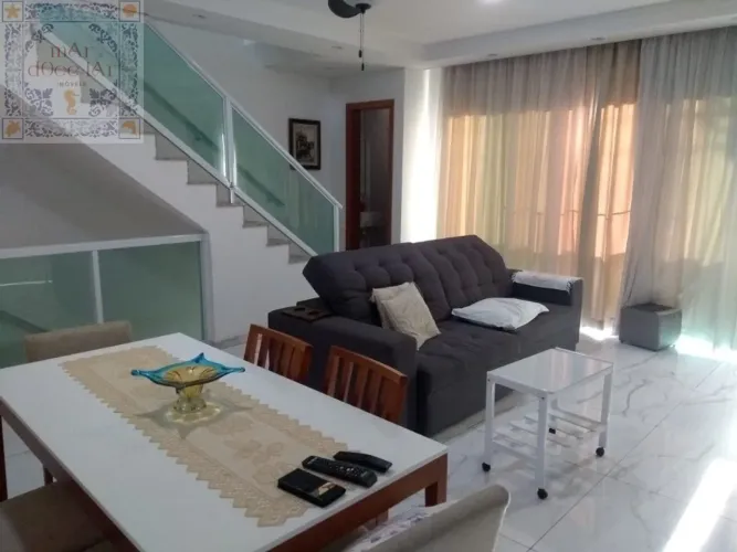 Venda Casa Santos - SP- mAr dOce lAr - sobreposta alta, pronta para morar, acabamento fino