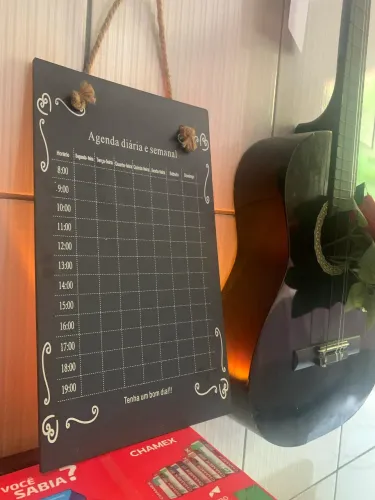 Quadro agenda diária